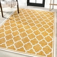 thumbnail image 3 of JONATHAN Y  Zinnia Textured Weave Indoor/Outdoor Area Rug 9 X 12 - Yellow/Cream, 3 of 5