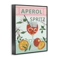 thumbnail image 3 of Stupell Industries Contemporary Aperol Tropical Cocktail Black Framed Giclee Art, 11 x 14, by Melissa Wang, 3 of 8