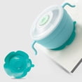 thumbnail image 2 of Suction Plate Mat Food Grade Silicone Baby Tableware 6Pack 3.3x3.3in, 2 of 9