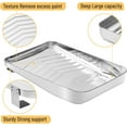 thumbnail image 4 of Bates- Paint Tray Liner, 9 Inch, 21 pcs, One Metal Paint Tray with 20 pcs Plastic Paint Pan Liners, Paint Pans Trays, Disposable Paint Tray, Paint Roller Tray Liners, Paint Trays for Painting Walls, 4 of 8