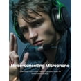 thumbnail image 3 of Seneo Gaming Headset for PS4 PS5 Xbox One Switch, Over-Ear Gaming Headphones with Noise Canceling Microphone, PC Gaming headsets with 3D Surround Sound, Green, 3 of 8