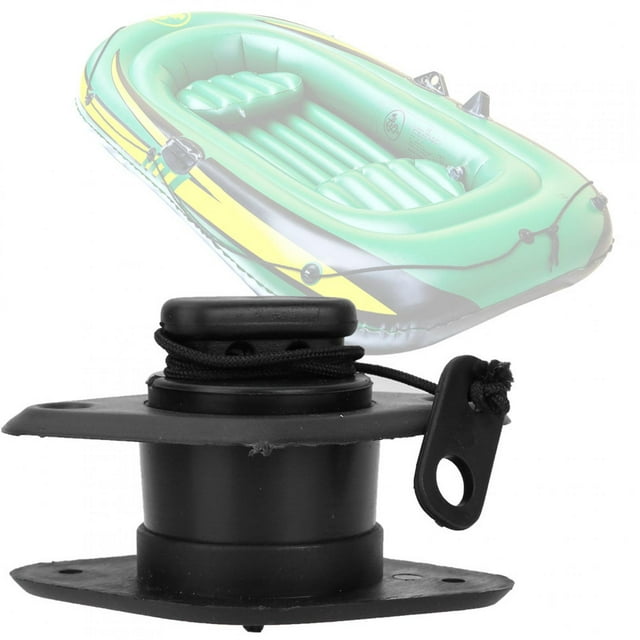 Wchiuoe Drain Valve,, Drain Valve For Fishing Boat, Good Workmanship Inflatable Boat Sturdy PVC Rubber Rubber DinghyDinghy For Camping Kayak