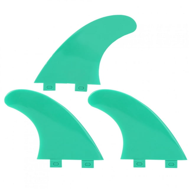 Dioche 3pcs Planche de Surf Fin PVC Planche de Surf Propulseur Shortboards Élégants pour les Planches de Surf Longboards Entonnoir