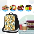 thumbnail image 4 of Lsque Yellow Tulips Lunch Bag Lunch Box for Women Men Reusable Insulated Lunch Tote Bag,Leakproof Thermal Cooler Sack Food Handbags Case High Capacity, 4 of 9