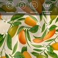 thumbnail image 6 of Green Orange Cloth Napkins, Summer Botanical Leaves Watercolor Washable and Reusable Dinner Napkins Set of 4, Table Napkin for Kitchen Party Birthday Wedding Hotel Housewarming 20"x20", 6 of 9