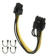 thumbnail image 4 of Cable adaptador de tarjeta gráfica 6 pines hembra a hembra Bling Bling 5 piezas, 4 of 12