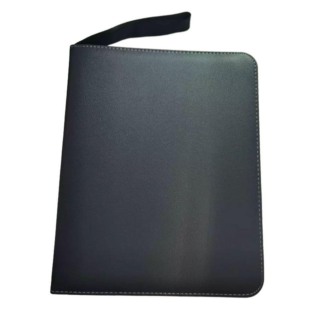 Carpeta de transporte para tarjetas coleccionables, 9 bolsillos, libros de tarjetas, fundas protectoras para tarjetas, carpeta portátil para colección Baoblaze Estuche para guardar tarjetas