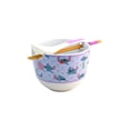 thumbnail image 1 of Bowl Ramen con Palillos y Cuchara, Cerámica, Diseño Stitch Kawaii para Fideos, Sopas y Snacks, Disney Clásicos, Capacidad 592 ml, 1 of 25