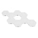 thumbnail image 1 of Kit De Luces De Pared Hexagonales, Juego De 8 Luces De Pared USB RGB LED Para Noches De Cine Y Noches De Juegos, 1 of 7