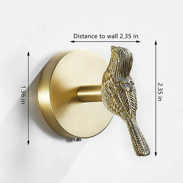 Brass animal hooks best sale