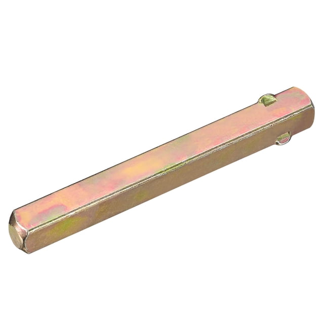 Eje de Manilla de Puerta, Barra de Repuesto para Eje de Manilla de Puerta, Eje de Puerta de 75mm de Largo para Puertas de 7mm de Grosor, Color Dorado