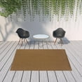 thumbnail image 5 of HomeRoots 505574 6 x 9 ft. Tan Stain Resistant Indoor & Outdoor Rectangle Area Rug, 5 of 5