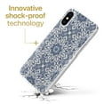 thumbnail image 3 of Case Yard iPhone-XS-Max Case Clear Soft & Flexible TPU Ultra Low Profile Slim Fit Thin Shockproof Transparent Bumper Protective Cover Drop Protective Cell Phone Cases (Bohemian Tile), 3 of 8
