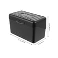 thumbnail image 3 of 2Pcs Index Card Holder Portable y Index Card Organizer Name Card Box Client Record Case, 3 of 8