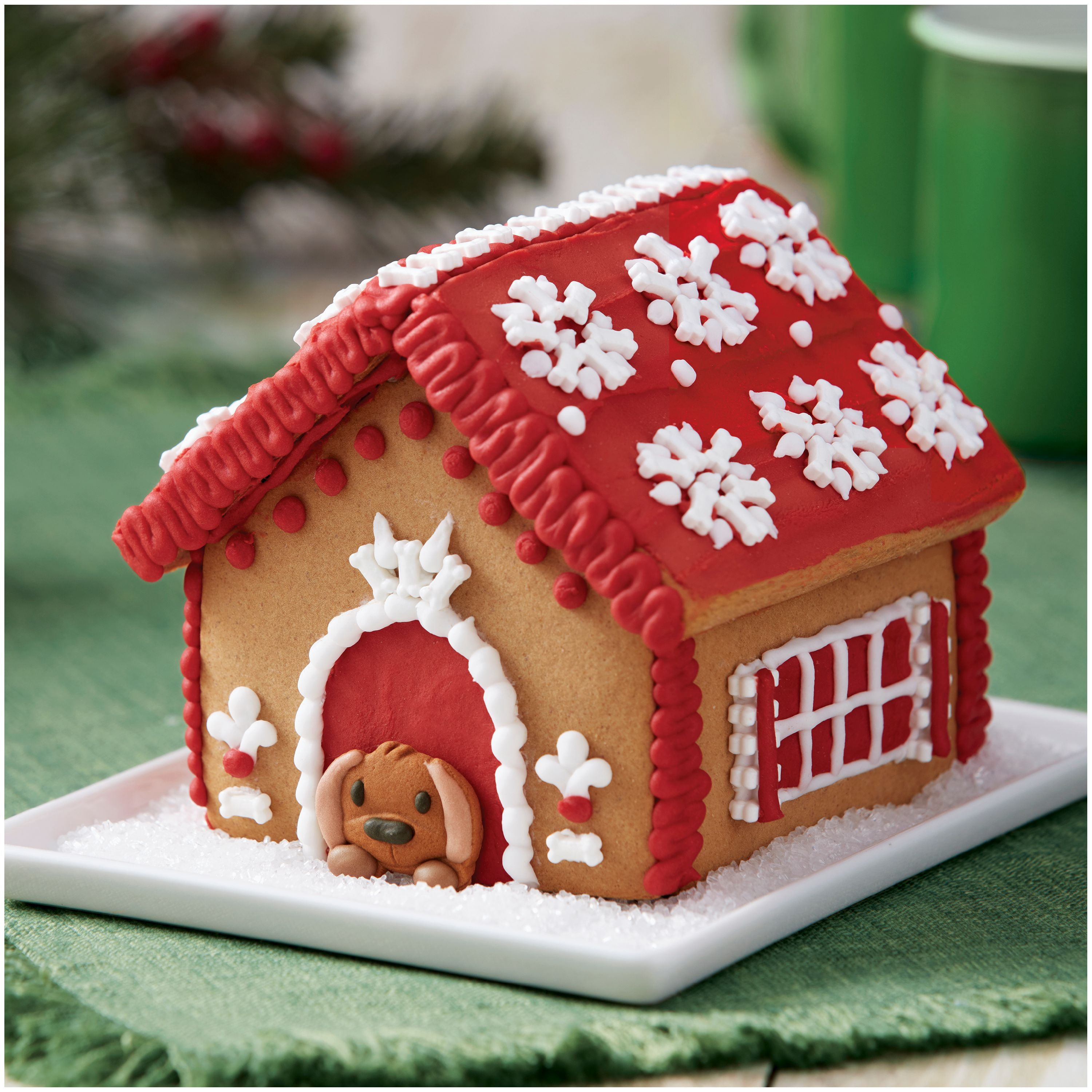 Wilton Build It Yourself A Puppy For Christmas Gingerbread