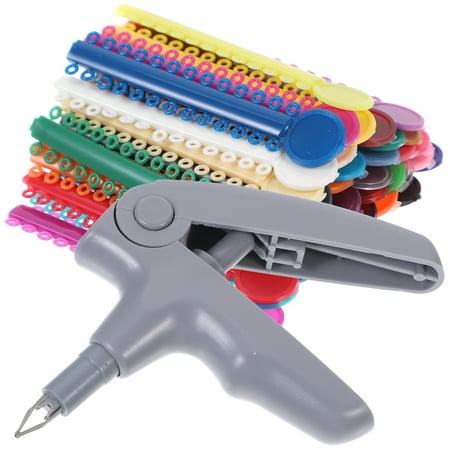 

FRCOLOR Dental Ligature Ties Set Dental Orthodontics Consumable Treatment Plastic Dental Ligature Ties