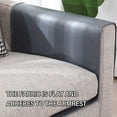 thumbnail image 7 of LEEYNEER Couch Arm Covers Pet Armchair Slipcover for Couch with 3 Pockets for Tv Remote Control，Non-Slip Sofa Arm Covers Washable Sofa Armrests Covers for Living Room Sales, 7 of 7