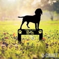 thumbnail image 2 of C-CRAFT Custom Dog Memorial Metal Yard Sign Weather Resistant for Outdoor Garden Decor, 2 of 4