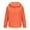 Orange, variant on Ruyang Quilted Puffer Jacket for Girls Winter Lightweight Hooded Pullover Coat Button Windproof Warm Trendy Down Outwear