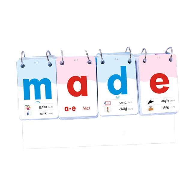 Tarjetas didácticas del alfabeto fonético para bebés, preescolar y jardín de infantes. 42cmx23cm