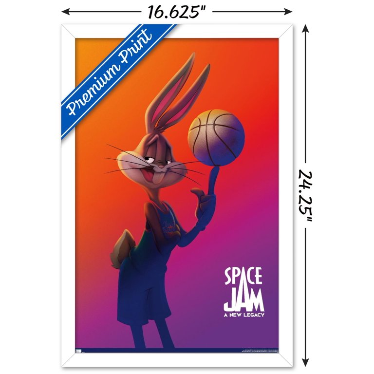 Space Jam: A New Legacy - Bugs Bunny One Sheet Wall Poster, 14.725