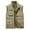 Khaki, variant on Nmnitkp Vest for Men,Men's Lightweight Quick Dry Outdoor Multi Pockets Fishing Vest,Photo Cargo Vest Jacket Multi Pockets(M-4XL)