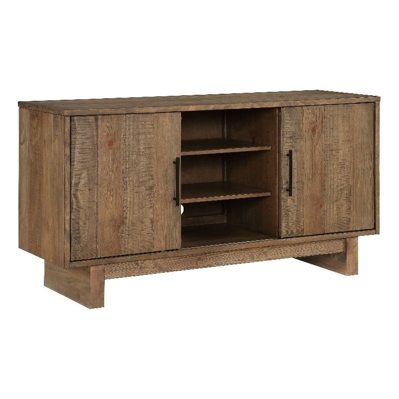 Atmore Dark Driftwood Wood Server