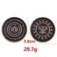 thumbnail image 2 of Monedas Fast Chases Keanu Reeves Anime, 2 unidades, medallas, commem, 2 of 2