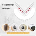 thumbnail image 2 of Peluquería automática para gatos, paquete de 4 rascadores de esquina de pared, peines de masaje de aseo suave para gatos de pelo corto y largo, juguete para gatos de interior y gatitos, 2 of 5