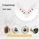 thumbnail image 2 of Peluquería automática para gatos, paquete de 4 rascadores de esquina de pared, peines de masaje de aseo suave para gatos de pelo corto y largo, juguete para gatos de interior y gatitos, 2 of 5