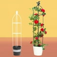 thumbnail image 6 of 1Set Flowers Plants Climbing Support Frame Trellis DIY Vines Pot Plant Stand Climbing Plant Trellis Garden Support Cages, 6 of 10