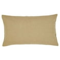 thumbnail image 7 of VHC Brands Burlap Natural Bedding Accessory, King Sham 21x37, Tan, 7 of 7