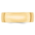 thumbnail image 2 of Primal Gold 14 Karat Yellow Gold 7mm Lightweight Comfort Fit Band Size 10, 2 of 6