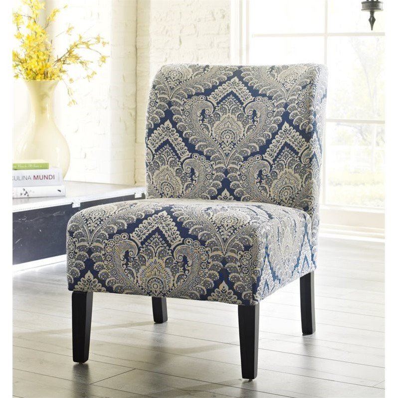 Ashley Furniture Honnally Fabric Accent Chair In Sapphire Walmart