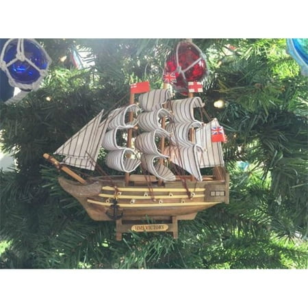 Hms Victory Gift Set - Handcrafted Model Ships Victory-7-XMASS Wooden HMS Victory Model Ship Christmas Tree Ornament