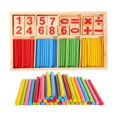 thumbnail image 1 of Number Counting Stick Toy For Kids Math Learning Tool Educational Counting Rods Set Wooden Number Puzzle Toy For Kids Early Math Skills Development, 1 of 7