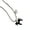 Black, variant on Playful Horse Inspired Necklace 44cm Stainless Steel Chain Multiple Color Choices Neckchain Fashion Jewelry Gift