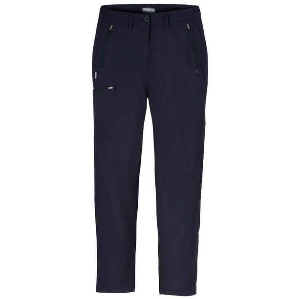 Craghoppers - Pantalones de Senderismo Expert Kiwi Pro para Mujer (Marino Oscuro) Craghoppers UTPC4665_darknavy
