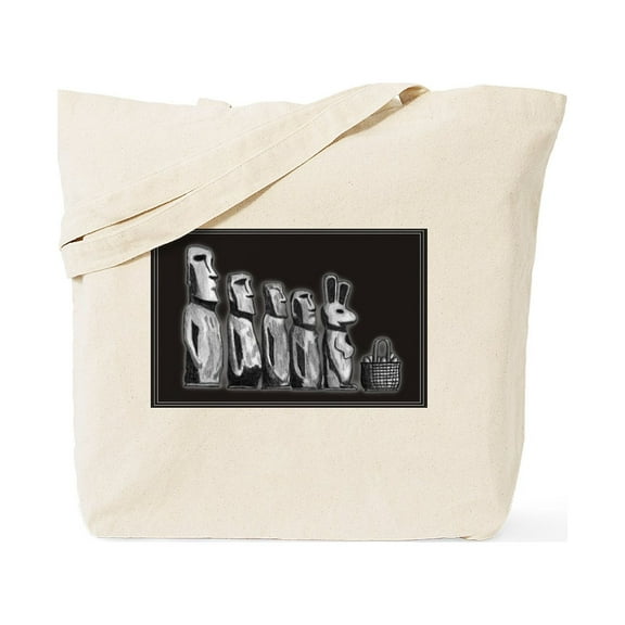 CafePress - Easter Island Tote Bag - Unisex Canvas Tote Bag, Beige, 1-Piece