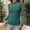 Dark Green, variant on T Shirts for Women Y2K Long Sleeve Solid Color Tee Spring 2026 Crew Neck Casual Basic Tops