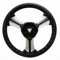 thumbnail image 3 of Boat Steering Wheel | Aluminum 13 3/4 Inch Black Silver, 3 of 4
