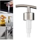 thumbnail image 4 of Dispensador de jabón de acero inoxidable 304 resistente a la oxidación, dispensador de jabón de cocina. Plata, 4 of 7