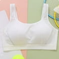 thumbnail image 2 of Diufon Training Bras for Girls Seamless Wide Strap Full Coverage Sports Bra Teen Soft Breathable Bras, 2 of 4