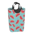thumbnail image 2 of Bingfone Watermelon Laundry Hamper,Large Canvas Fabric Lightweight Storage Basket Toy Organizer Dirty Clothes Collapsible, 2 of 6