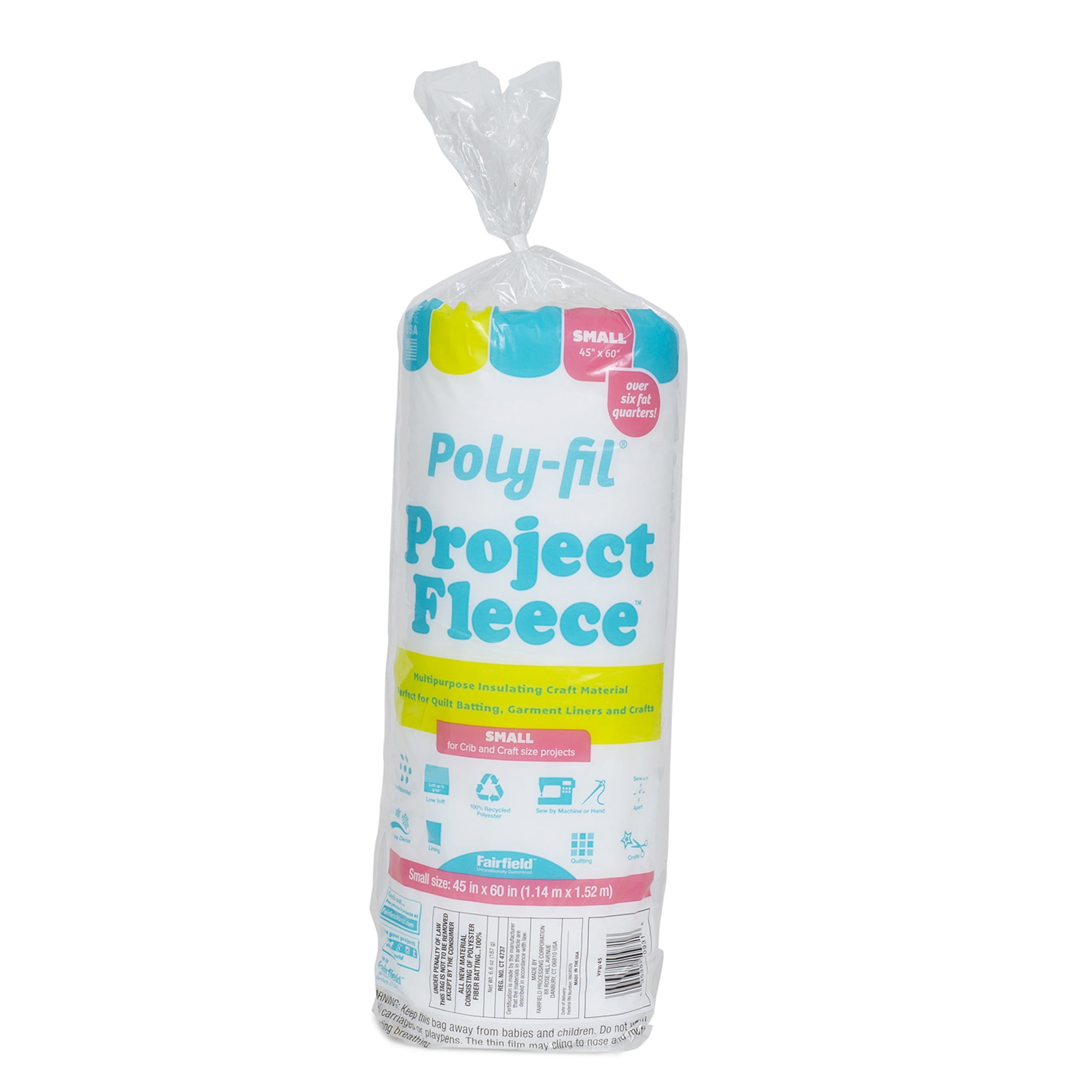 PolyFil® Project Fleece™ Batting, 45" x 60"