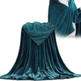 thumbnail image 2 of Green Lightweight Summer Air Conditioning Blanket, Soft Cozy Throw Blanket for Sofa Bed Office, 2 of 9