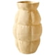 thumbnail image 2 of Jarrón de cerámica, maceta, contenedor de flores, escultura, jarrón decorativo para comedor Amarillo, 2 of 9