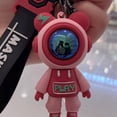 thumbnail image 2 of Pendant Keychain Pendant Cute Cartoon Keyring Environment Friendly Car Key Pendant Silicone Metal Keyring, 2 of 5