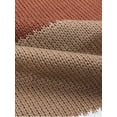 thumbnail image 4 of Daeful Chandail Patchwork à Manches Longues pour Femmes Décontracté Chaud Tricoté Orange m, 4 of 5