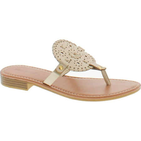 

Pierre Dumas Womens Rosetta-7 Fashion Sandal Gold 6